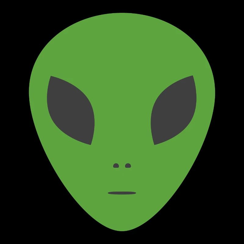 Grünes Alien