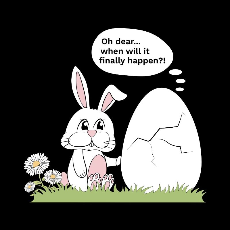 Kaninchen und Ei