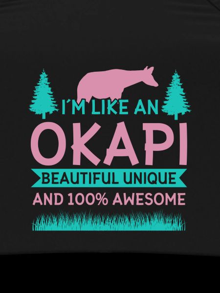 Okapi wild giraffes design