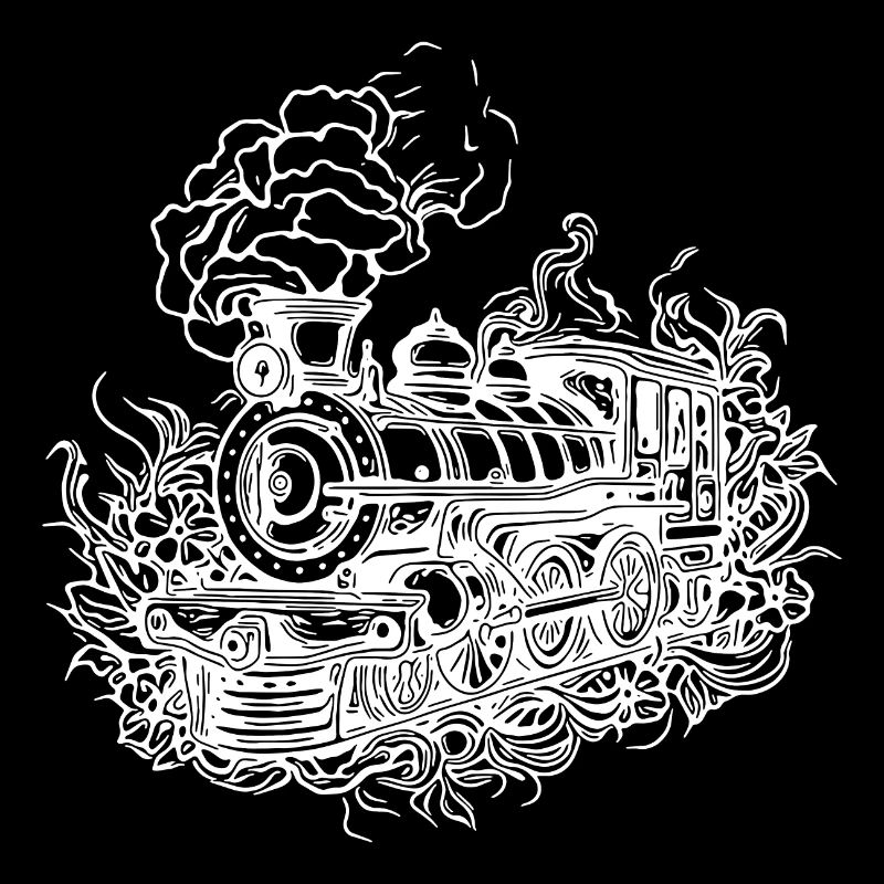 Modellbau alte Lokomotive Eisenbahn Dampflok