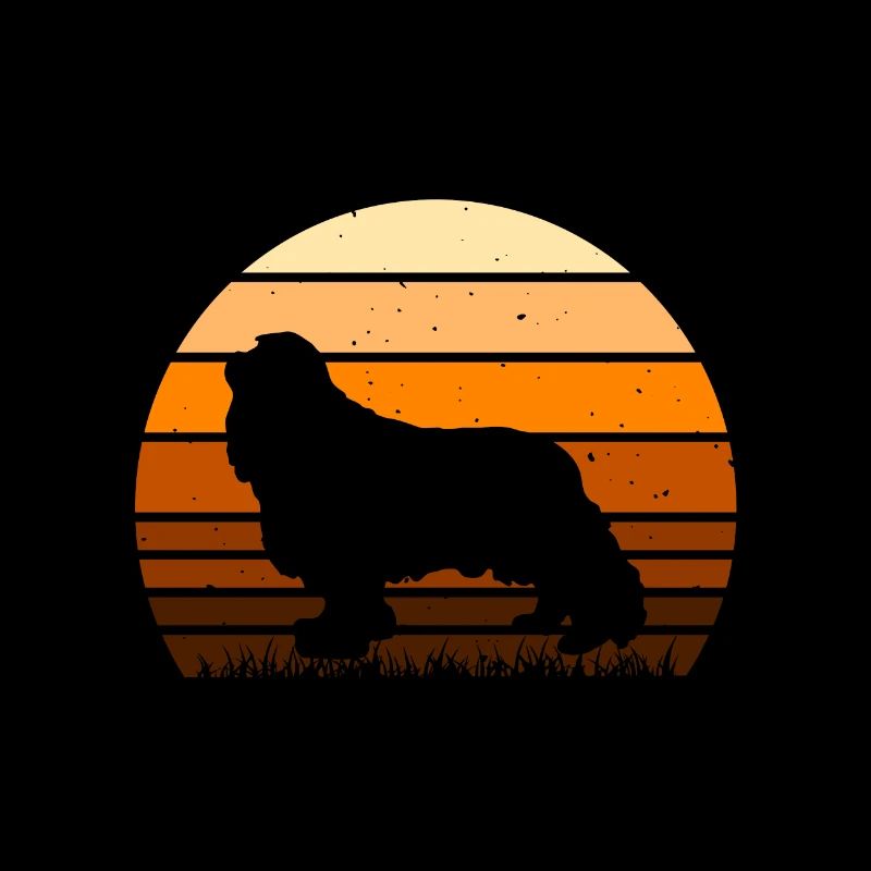 Cavalier King Charles Spaniel Dog Silhouette