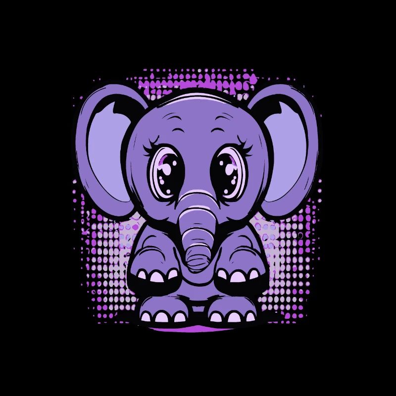 Mignon bébé éléphant