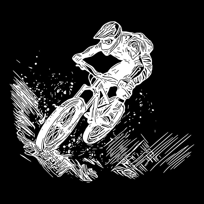 VTT vélo descente saut