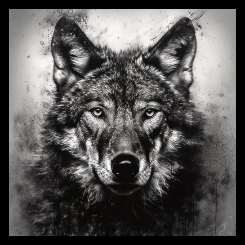 WOLF WOLF WILD ANIMAL