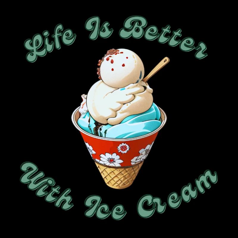 Mit Eis ist das Leben besser