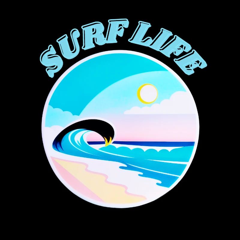 Surf Life, plage, soleil, mer, sable, vagues et été