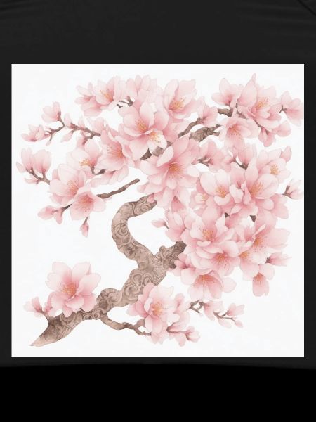 Japanese cherry tree blossoms