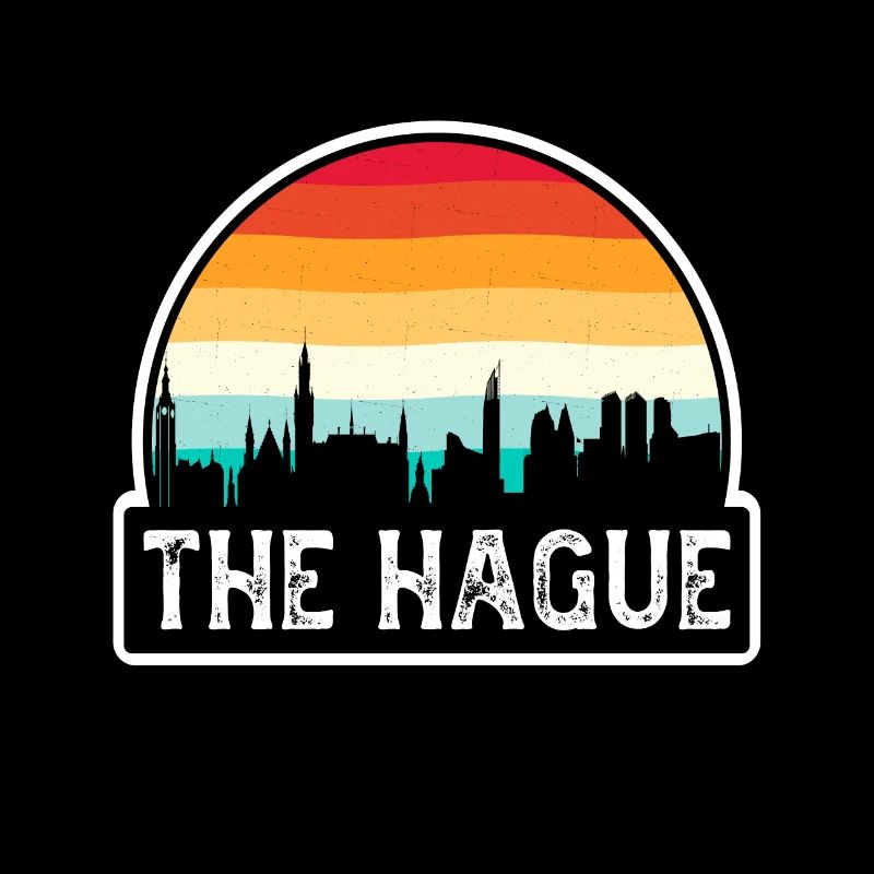La Haye Drapeau des Pays-Bas Skyline Souvenir de voyage