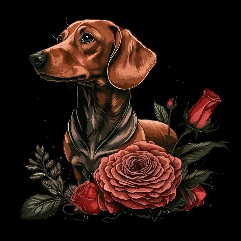 Teckel rose