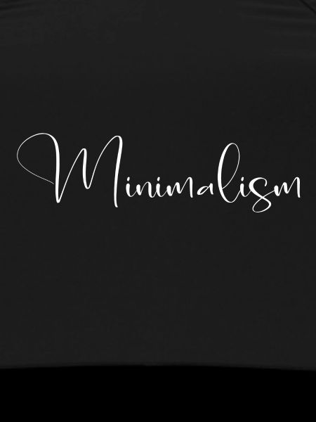 Minimalism