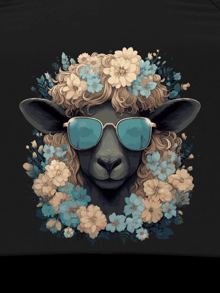 Sheep with sunglasses
