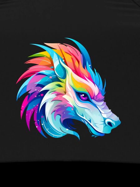 Rainbow Dragon Head