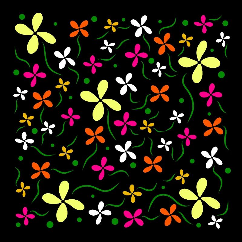 Fleur prairie motif floral fleur vrille fleur fleur