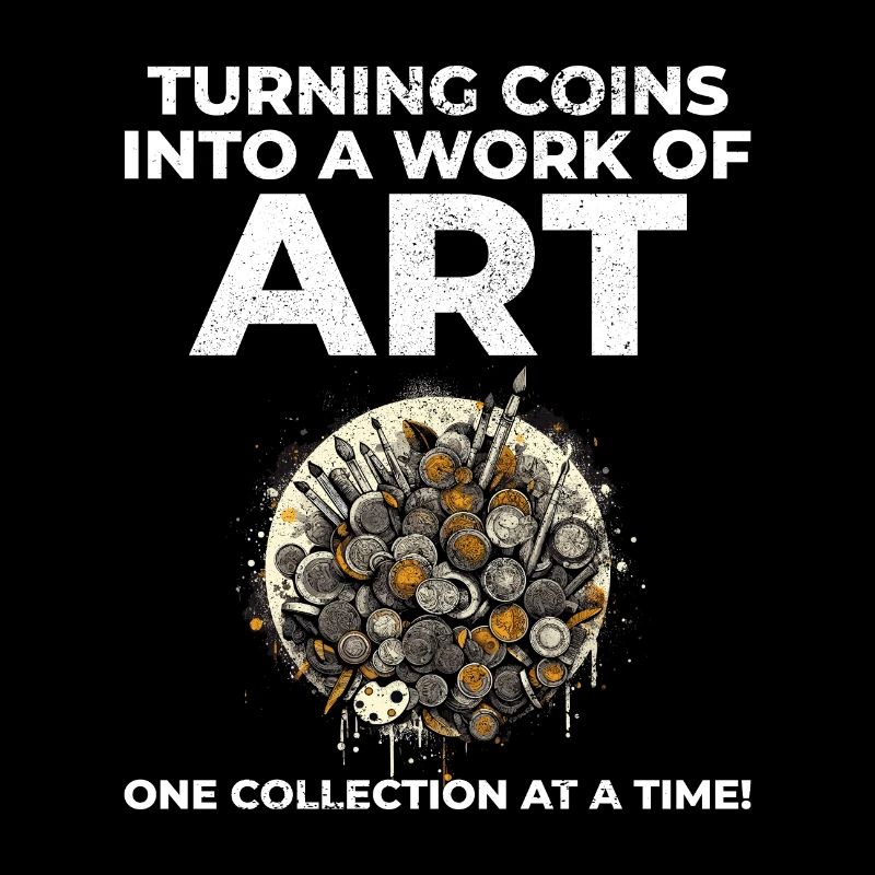 Numismatique de collection de pièces de monnaie