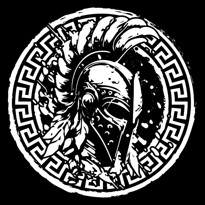 Spartan Helmet Gladiator Fighter Training