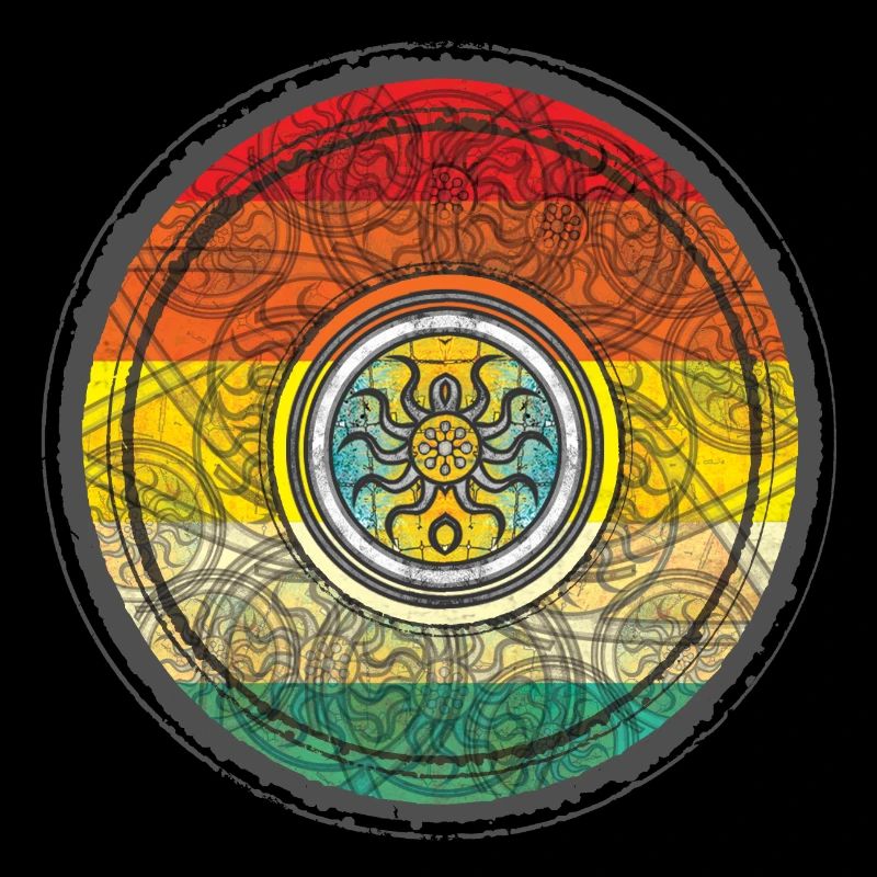 Kaleidoscopic Sun Pattern Context