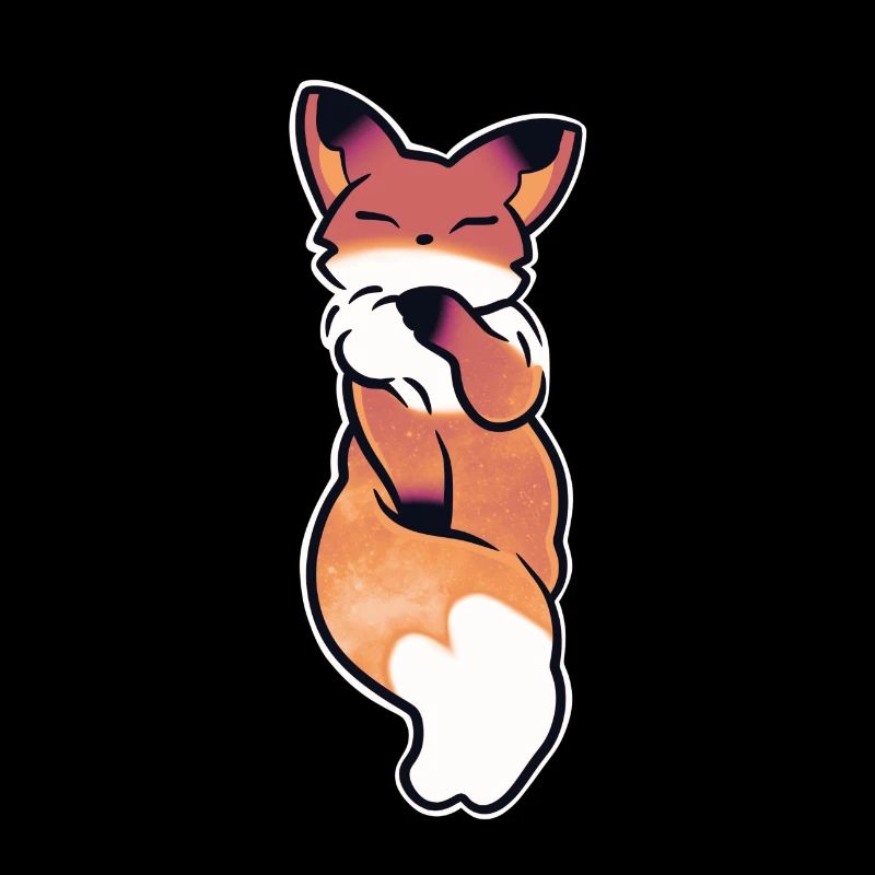 Renard mignon kawaii