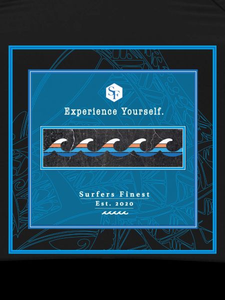 Surf Design Waves Logo Polynesian