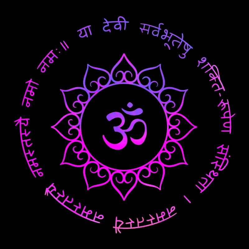Symbole Bouddhiste om aum
