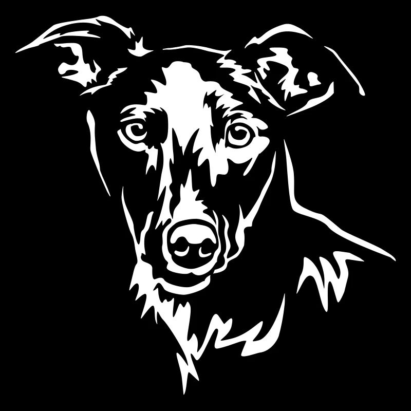 Whippet Kopf "Black Edition"