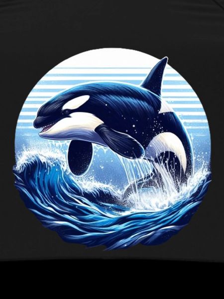 Blauer Orca