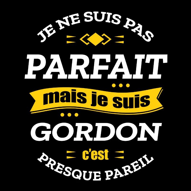 GORDON PARFAIT - PRENOM GORDON