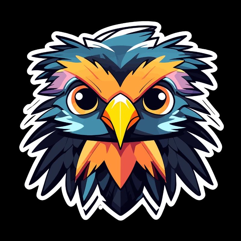 Adler Vogel Zeichnung