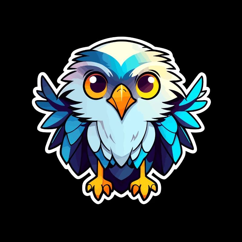 Dessin d’oiseau aigle