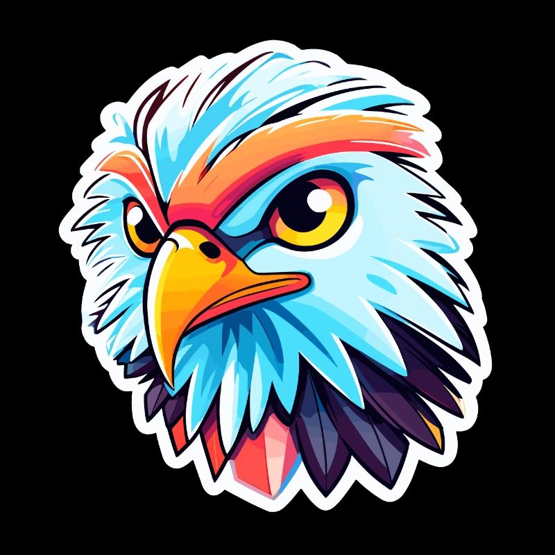 Adler Vogel Zeichnung