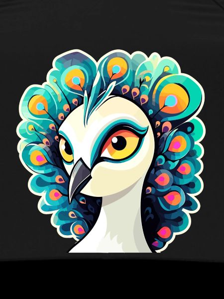 Peacock Bird Drawing