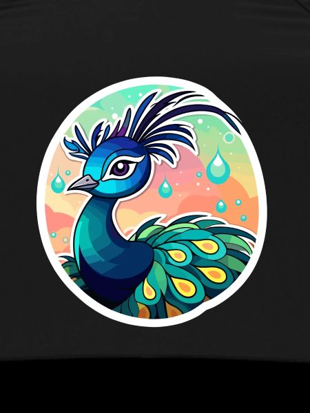 Peacock Bird Drawing