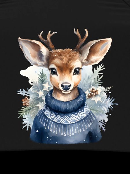Rentier Winterpullover