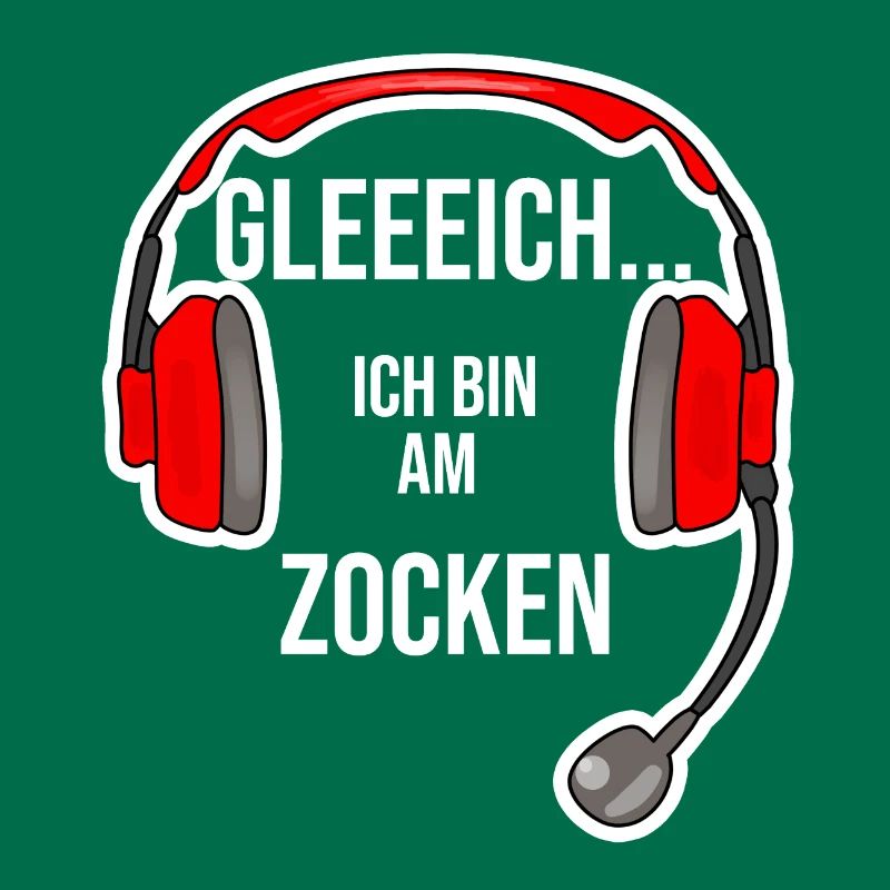 gleich ich bin am zocken headset