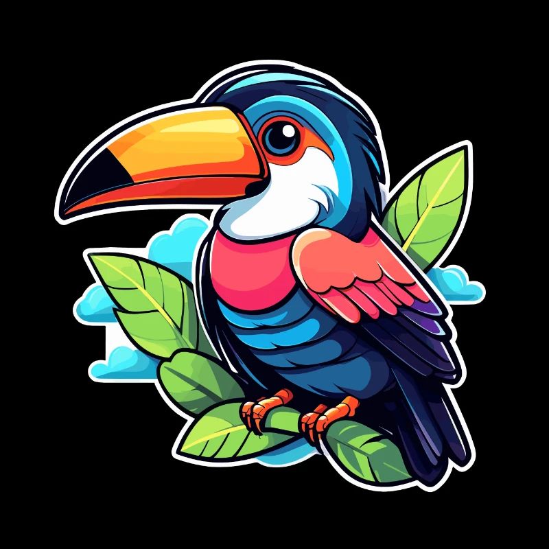 Toucan Bird Illustration