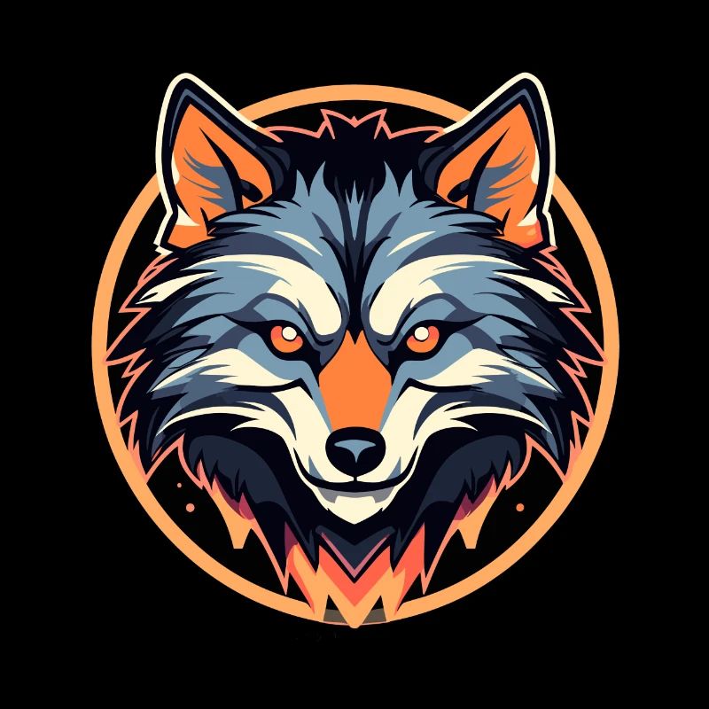 Werwolf Halloween Illustration