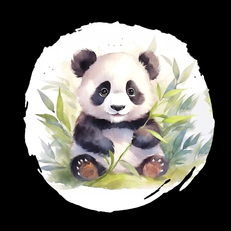 Aquarelle Panda Ours