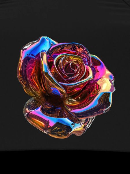 Iridescent Rainbow Rose