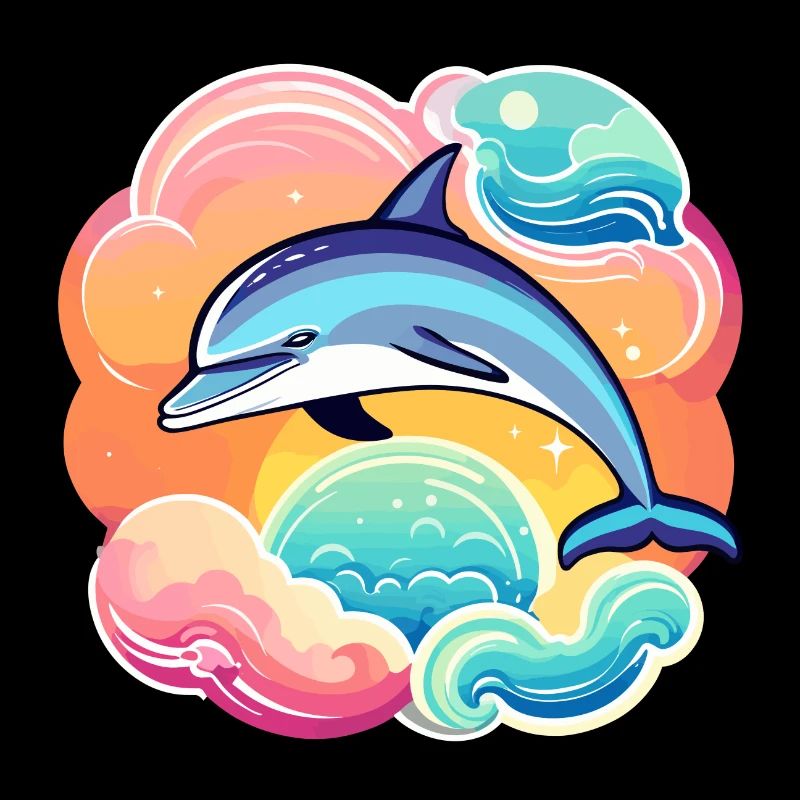 Delfin Illustration
