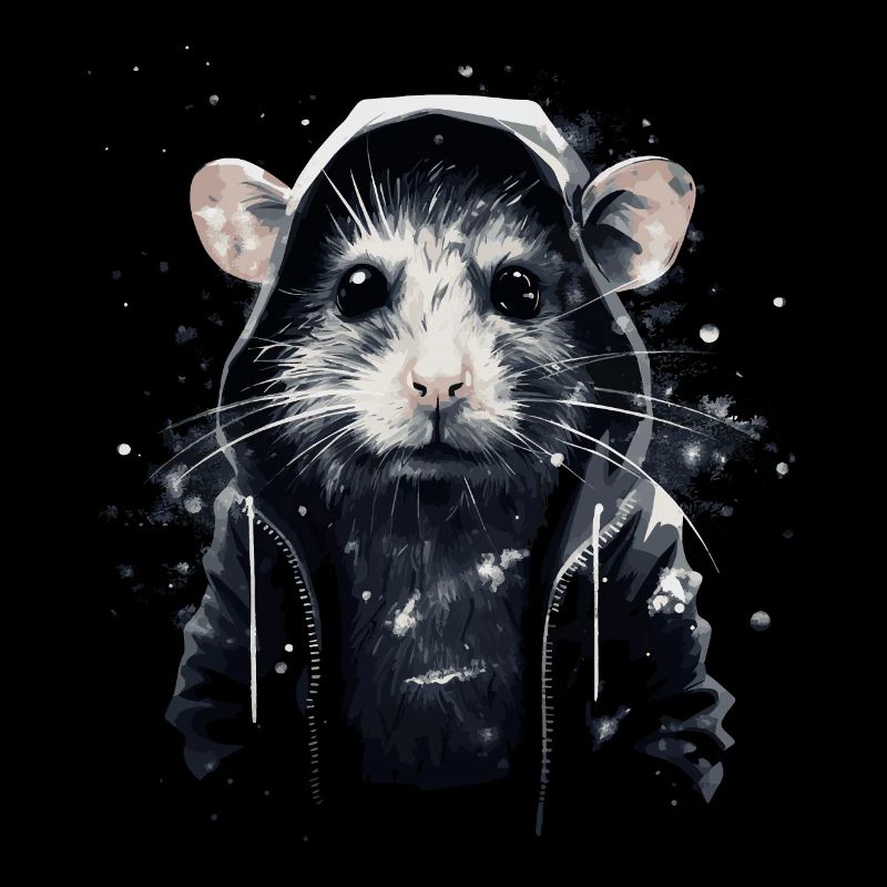 Cool Hip Hop Rat
