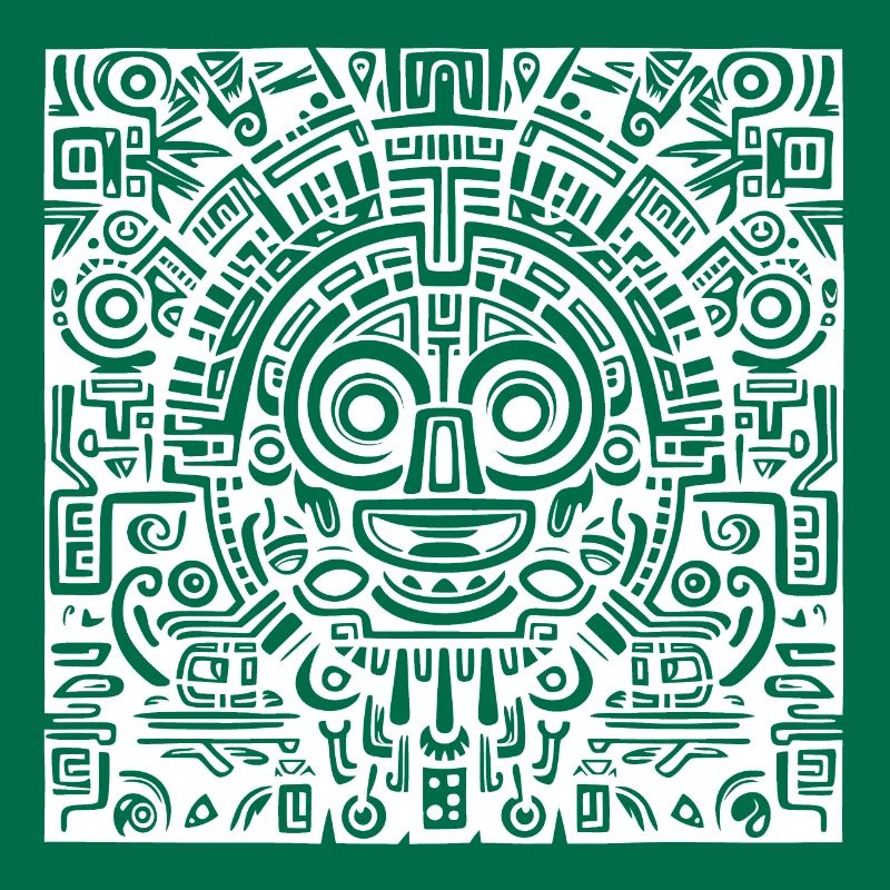 Inca, Aztec, Mayan Pattern, Artwork