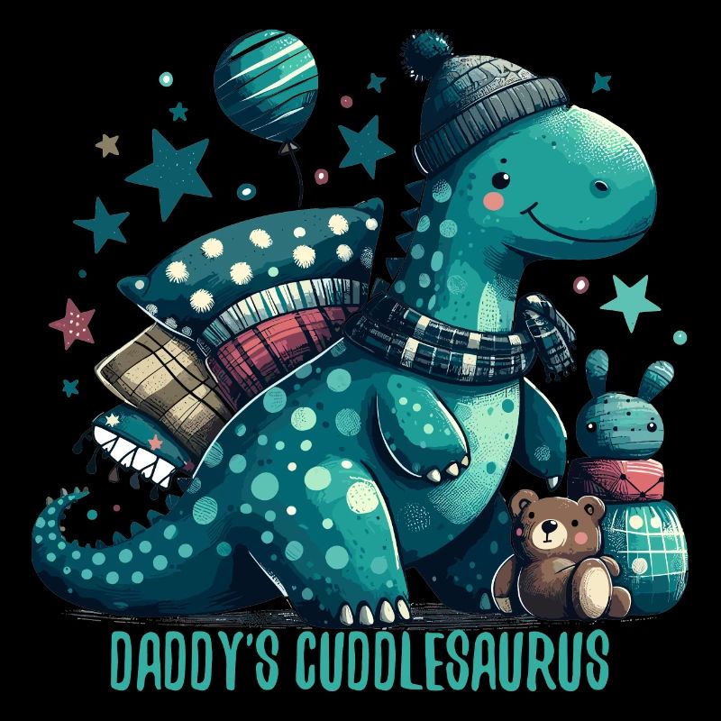 Daddy’s Cuddlesaurus Kuschel-Dinosaurier Geschenk