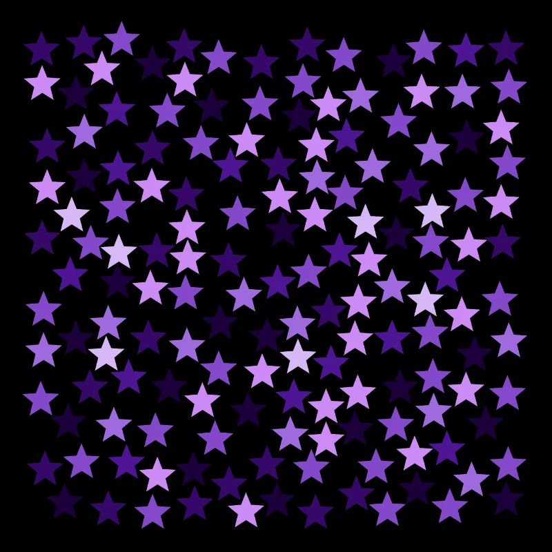 Étoiles rose violet lavande Violet Violet idée cadeau