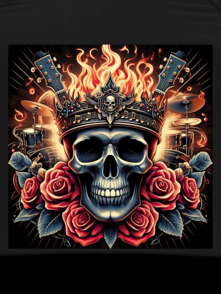 Burning Skull