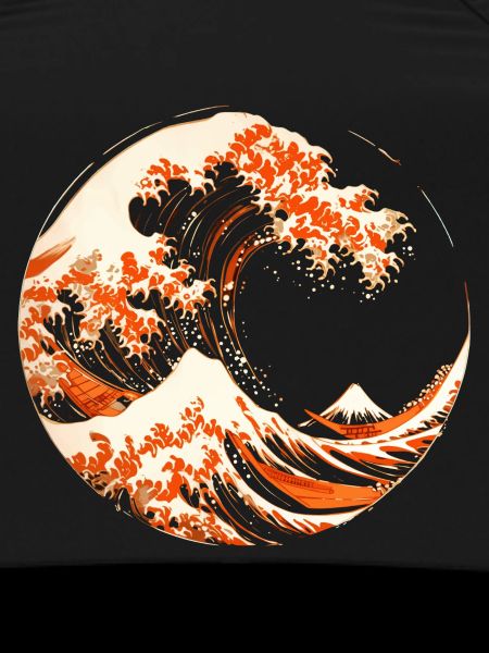 Stylized Hokusai Wave