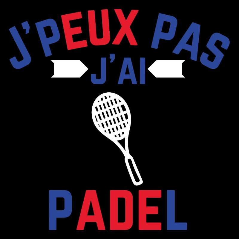 I can't I have Padel blue white red