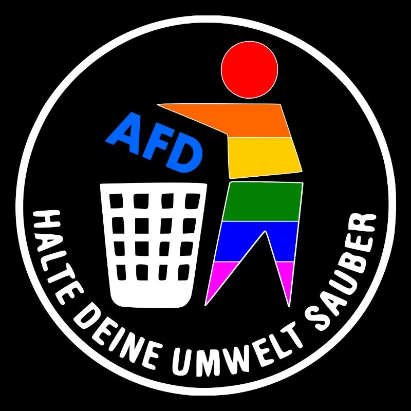 Fck afd - halte deine umwelt sauber