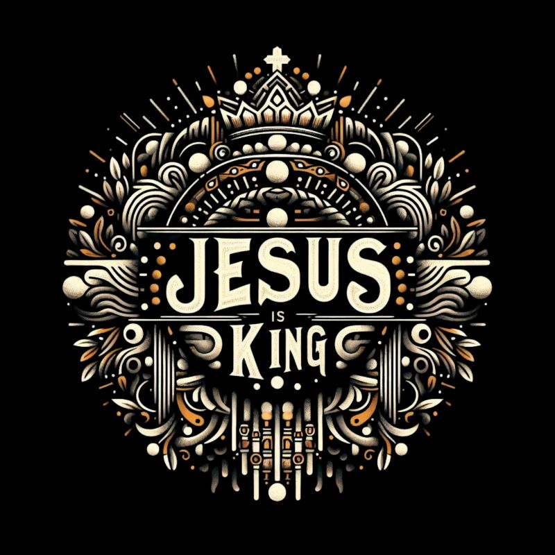 Jesus is King Ornament Tee