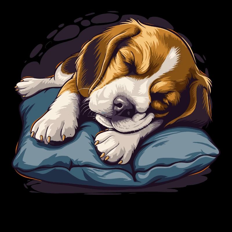 Beagle endormi