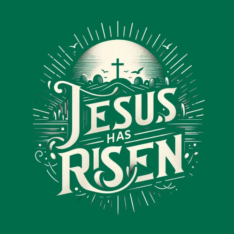 Jesus is risen.