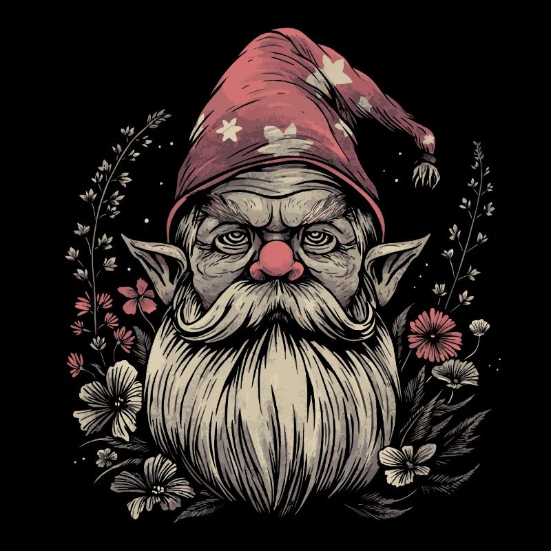 Lustiger Gartenzwerg